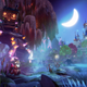 A glowing landscape in Disney Dreamlight Valley.